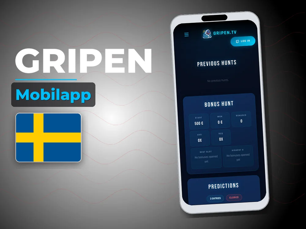 Gripen - Mobilapp