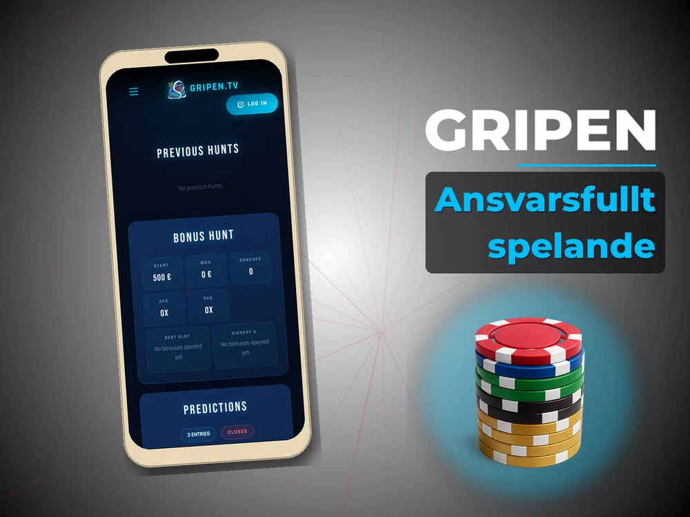 Gripen - Ansvarsfullt spelande