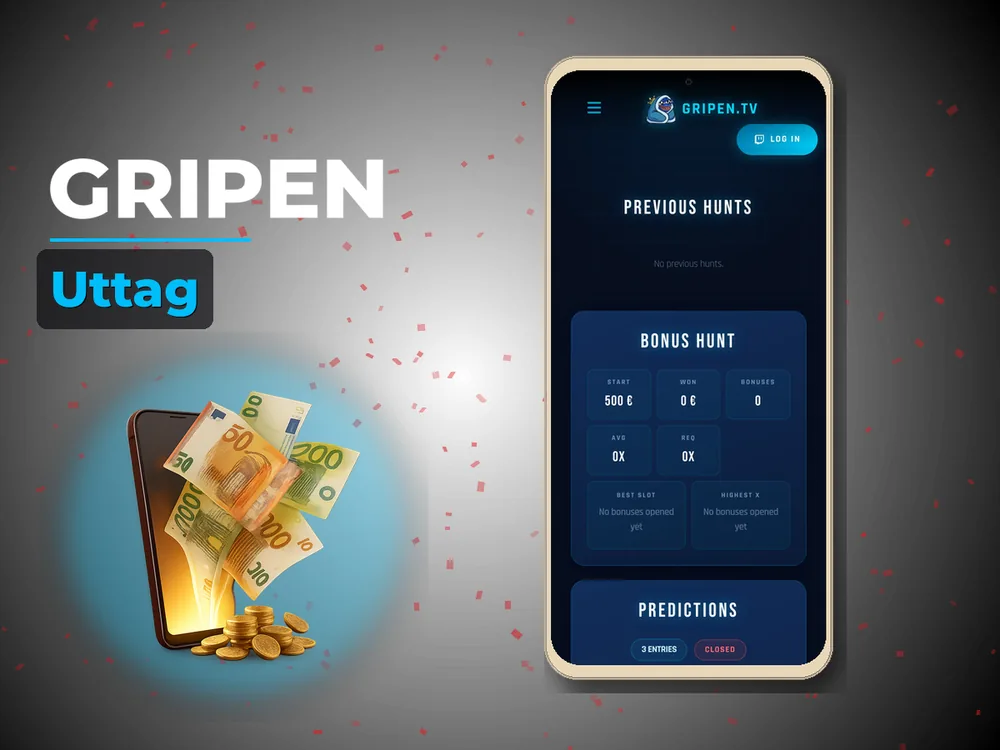 Gripen - Uttag