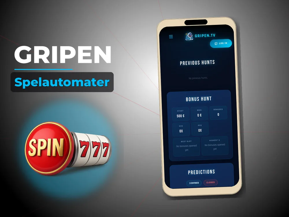 Gripen - Spelautomater